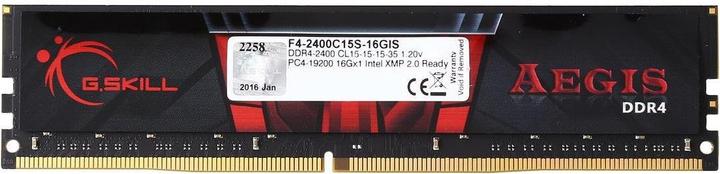 Productafbeelding G.Skill Aegis (1 x 4GB, 2400 MHz, DDR4 RAM, DIMM 288 pin)