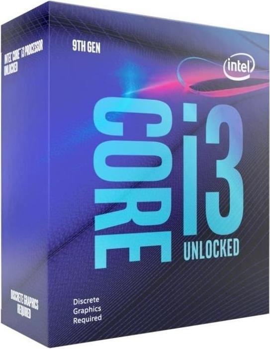 Actual product image Intel Core i3-9100F (LGA 1151, 3.60 GHz, 4 -Core)