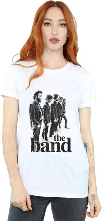Actual product image The Band Womens/Ladies Line Up Cotton Boyfriend T-Shirt (L)