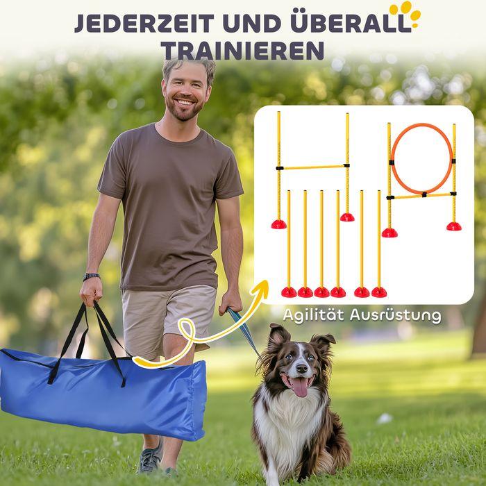 Produktbild Swisshandel24 Agility Set Hunde 3-teiliges befüllbar Agility-Ausrüstung für Hundetraining (Agility)