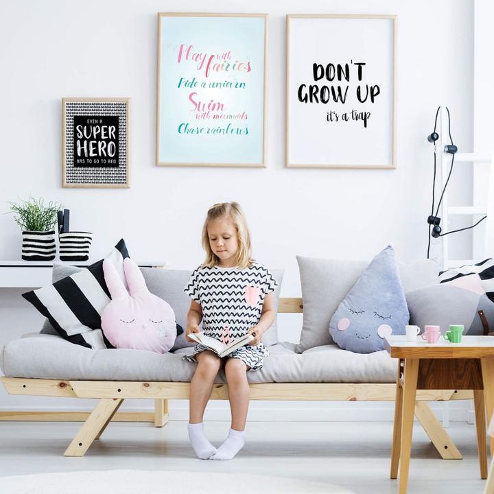 Immagine prodotto Trenddeko Anche un supereroe - Pattern (60 x 80 cm)