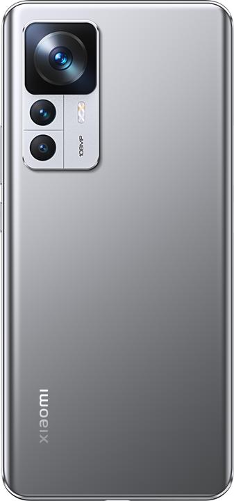 Produktbild Xiaomi 12T (256 GB, Silver, 6.67", Dual SIM, 108 Mpx, 5G)