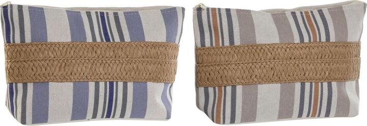 Image du produit Esprit Reise-Toilettentasche Home Beige Lila 25 x 7 x 15 cm (2 Stück)