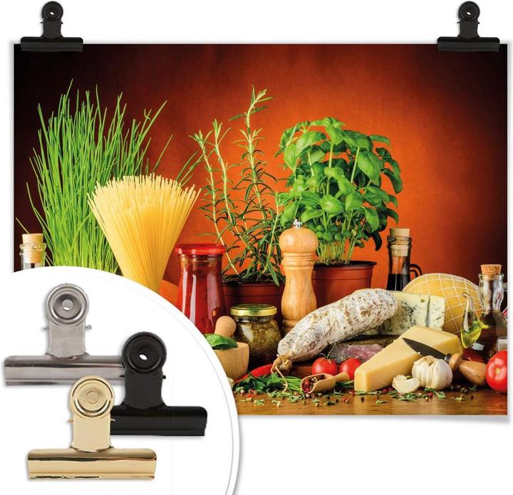Produktbild Trenddeko Italienisch Kochen (60 x 50 cm)