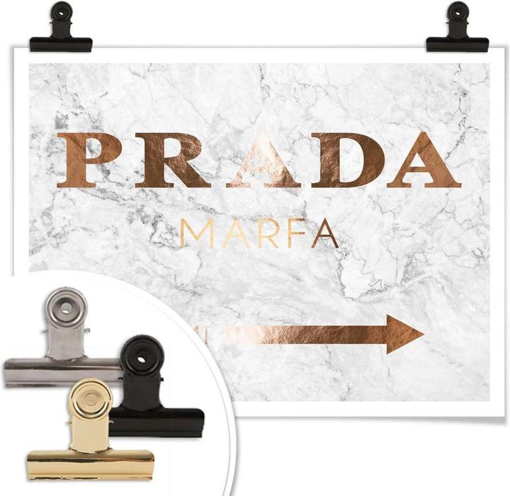 Produktbild Trenddeko Kupferoptik - Prada Marfa (80 x 100 cm)
