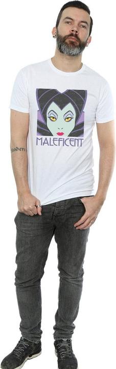 Actual product image Disney Mens Maleficent Cropped Head T-Shirt (XXL)