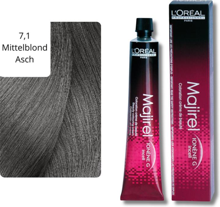 Immagine prodotto L'Oréal Professionnel Majirel (7.1 Ceneri bionde medie)