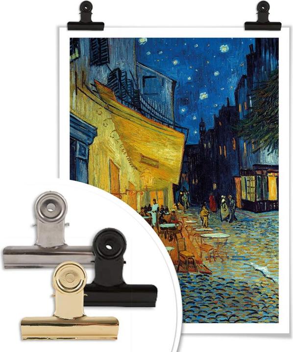 Produktbild Trenddeko van Gogh - Café-Terrasse am Abend (50 x 60 cm)