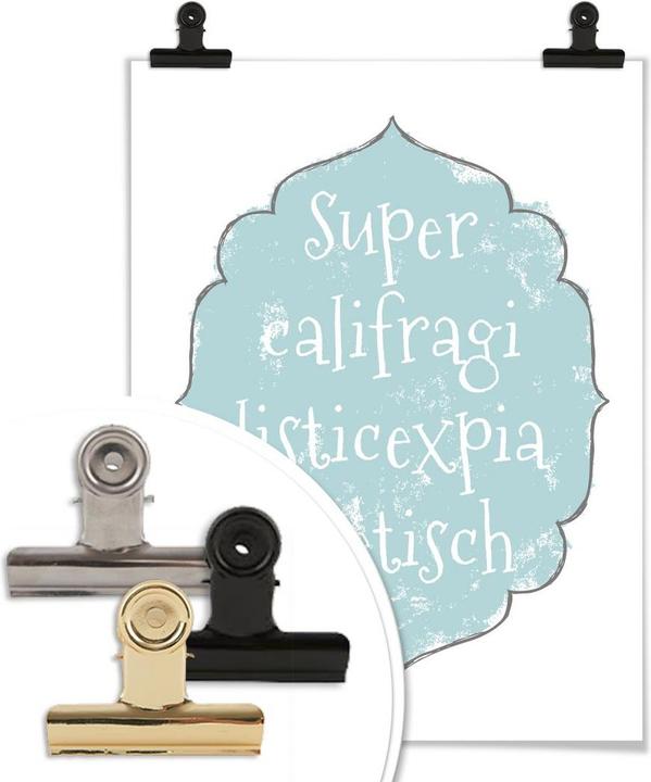 Produktbild Trenddeko Supercalifragilisticexpialigetisch (30 x 40 cm)
