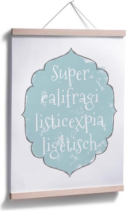 Produktbild Trenddeko Supercalifragilisticexpialigetisch (30 x 40 cm)