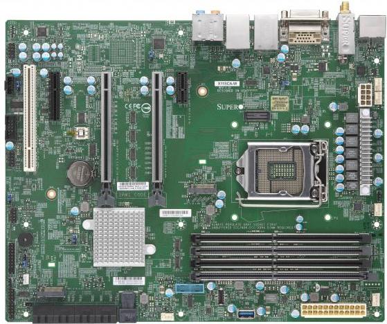 Supermicro X11SCA-W (LGA 1151, Intel C246, ATX)