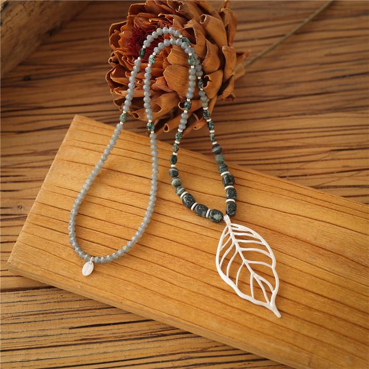 Actual product image Andreani Necklace (Green)