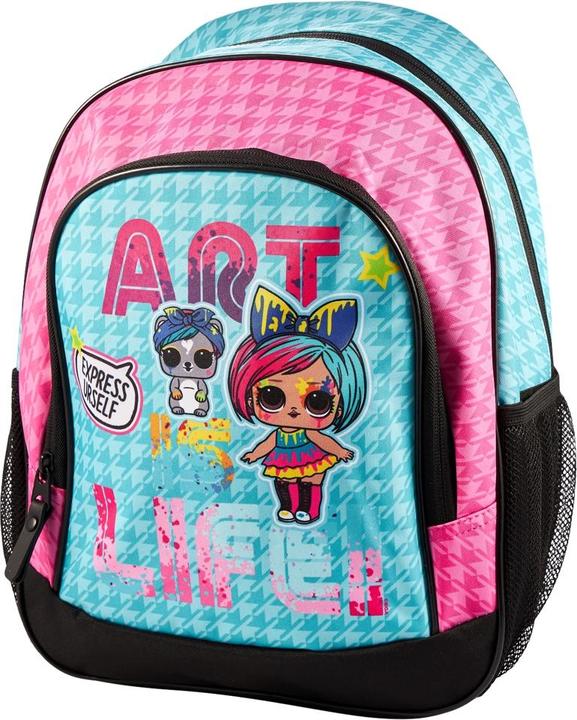 Produktbild Euromic L.O.L. Surprise! Art is Life Medi Backpack with front zip pocket (10 liters)