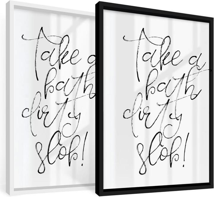 Immagine prodotto Trenddeko Fatti un bagno sporcaccione (50 x 60 cm)