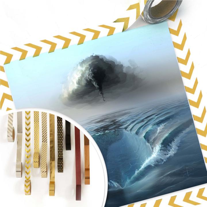 Immagine prodotto Trenddeko aerroscape - Nave fantasma (60 x 60 cm)