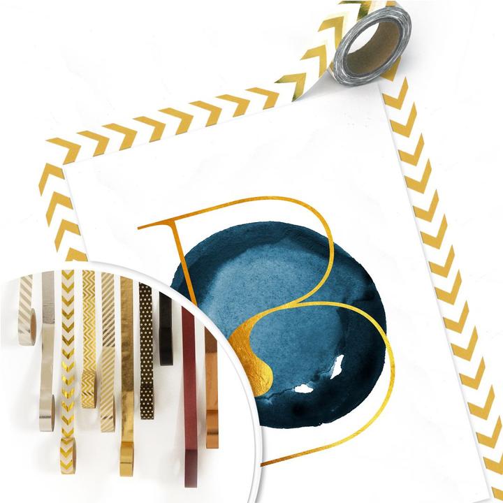 Produktbild Trenddeko Das goldene B (40 x 50 cm)
