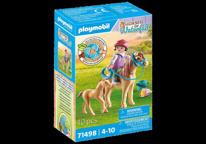 Actual product image Playmobil Child with pony and foal (71498, Playmobil Horses of Waterfall)