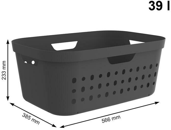 Productafbeelding Rotho Wasmand "Jona" 39 l antraciet (39 l)