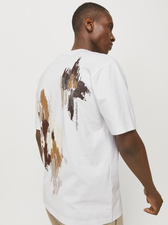 Actual product image Jack & Jones Printed round neck T-shirt T-shirt (M)