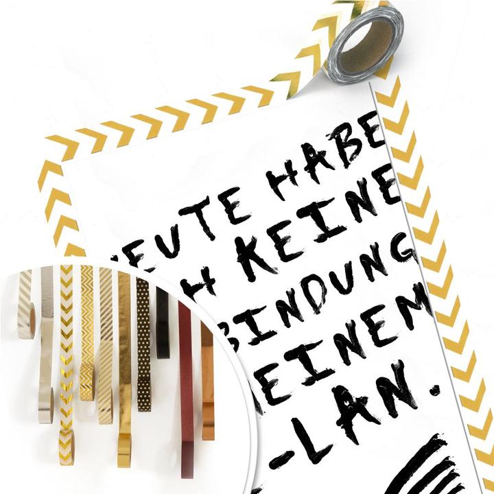 Produktbild Trenddeko Heute habe ich keine Verbindung zu meinem E-LAN (50 x 75 cm)