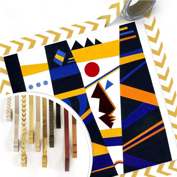 Produktbild Trenddeko Kandinsky - Bindung (60 x 60 cm)