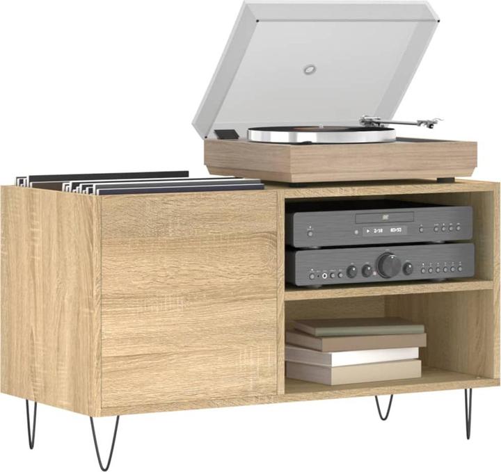 Immagine prodotto VidaXL Plattenschrank Sonoma-Eiche 85x38x48 cm Holzwerkstoff