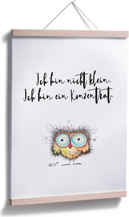 Produktbild Trenddeko Hagenmeyer - Ich bin nicht klein... (40 x 50 cm)