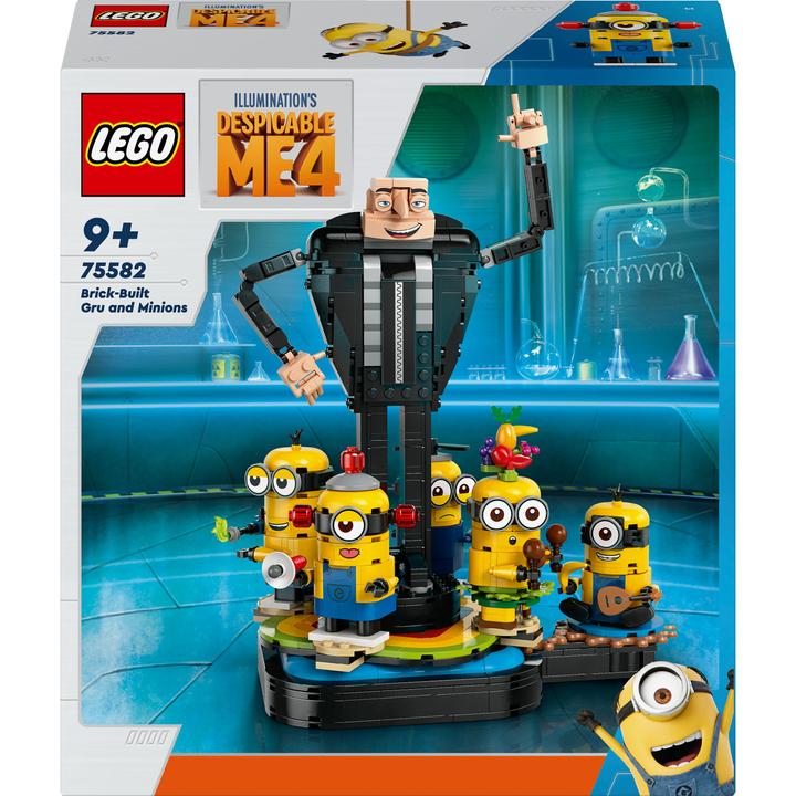 Produktbild LEGO Gru und die Minions aus Steinen (75582, LEGO Minions)