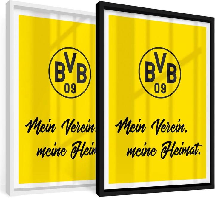 Actual product image Borussia Dortmund BVB My club, my home (24 x 30 cm)