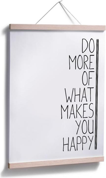 Actual product image Trenddeko Do more of what makes you happy (50 x 60 cm)