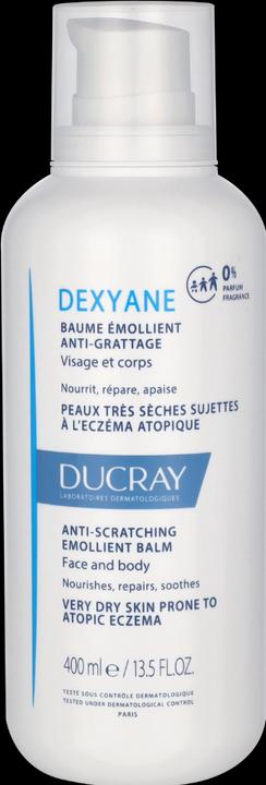 Actual product image Ducray DEXYANE anti-scratching emollient balm 400 ml (Body cream, 400 ml)