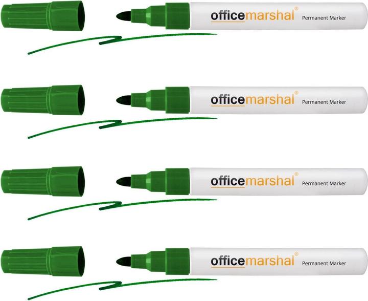 Produktbild Office Marshal Boardmarker (Grün, 3 mm, 10 x)