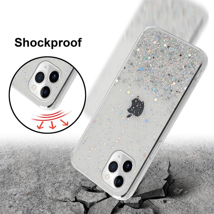 Actual product image Cadorabo TPU cover sparkling glitter (Apple iPhone 11)