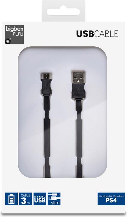 Actual product image Bigben USB cable (PS4)