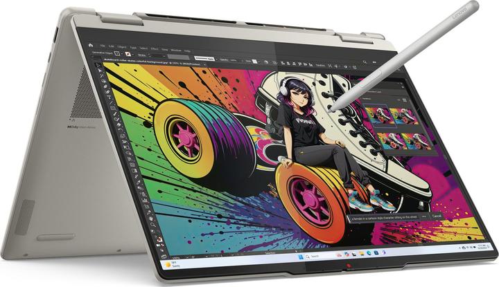 Actual product image Lenovo Yoga 7 2-in-1 (14", AMD Ryzen AI 7 350, 16 GB, 1000 GB, DE)