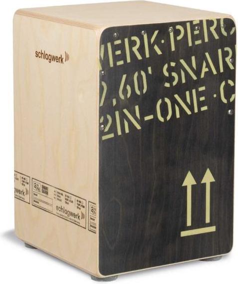 Produktbild Schlagwerk CP 403 BLK Cajon mit Tasche u. Sitzpad (Perkussion)