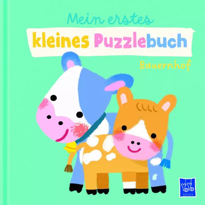 Actual product image My First Little Puzzle Book - Farm (German)