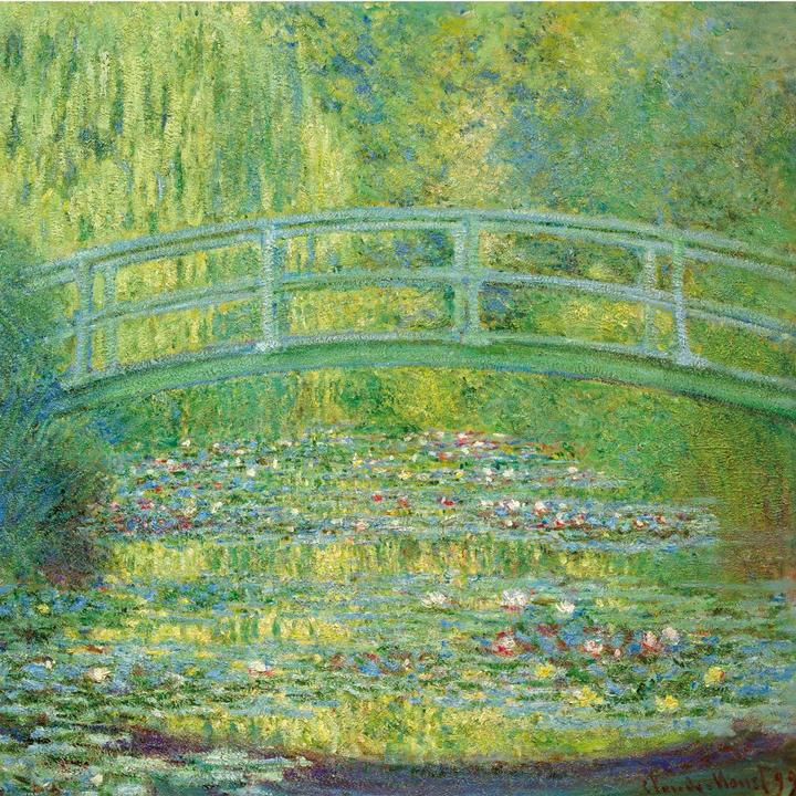 Immagine prodotto Trenddeko Monet - Stagno delle ninfee e ponte giapponese (336 x 350 cm)