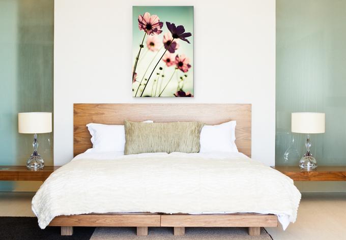 Produktbild Trenddeko Rosa Kosmeen (100 x 70 cm)