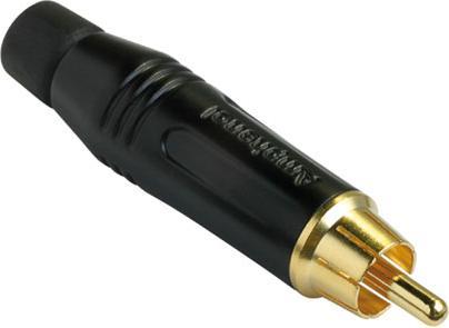 Actual product image Amphenol RCA Connector Male in Black