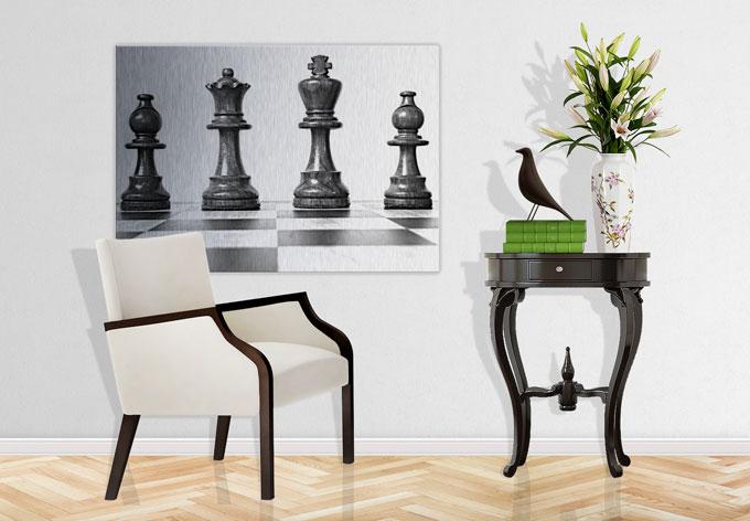 Image du produit Trenddeko Symétrie des échecs (120 x 75 cm)