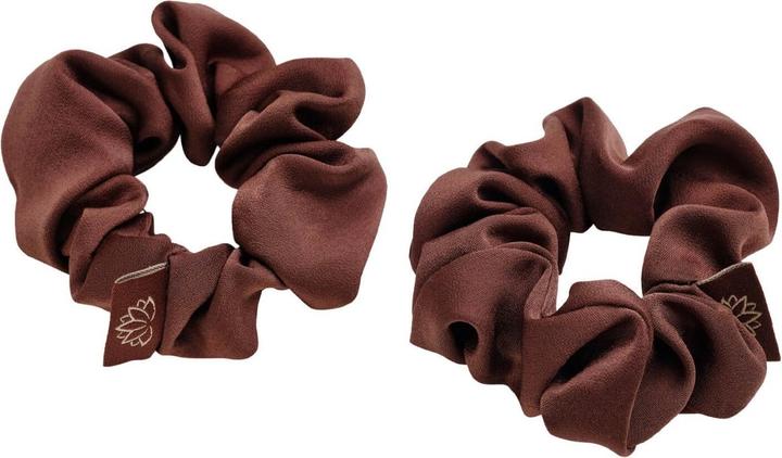Trisa Hair - ECO Satin Scrunchie Braun (Haargummi)