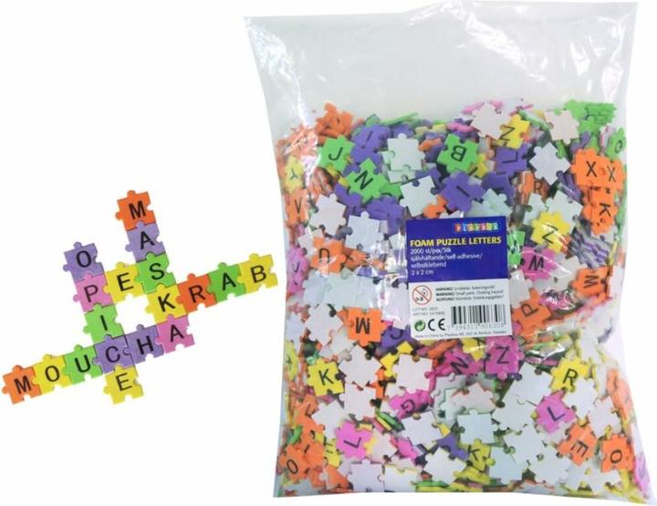 Produktbild Playbox Puzzle-Moosgummi-Buchstaben (2000 Teile)