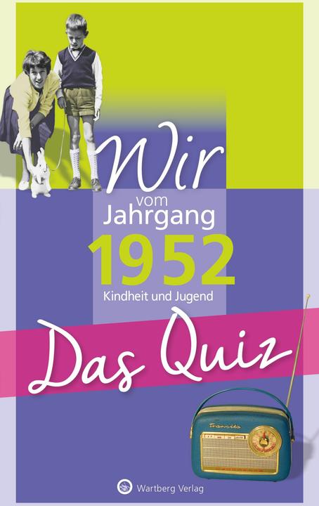 Actual product image Wir vom Jahrgang 1952 - Das Quiz (German, Helmut Blecher, 2021)