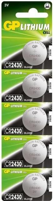 Immagine prodotto GP Batteries Cella al litio (5 pz., CR2430, 300 mAh)