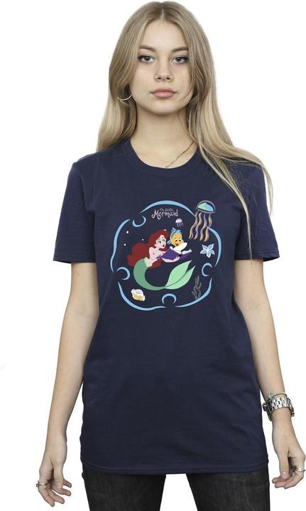 Produktbild Disney The Little Mermaid Reading A Book TShirt (L)