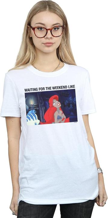 Image du produit Disney - T-shirt THE LITTLE MERMAID WAITING FOR THE WEEKEND - Femme (L)