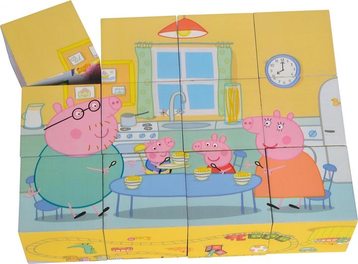 Produktbild Simba Peppa Pig, Bilderwürfel (12 Teile)