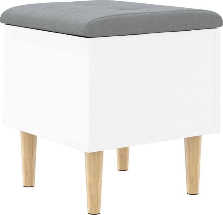 Produktbild VidaXL Sitzbank mit Stauraum Weiss 42x42x46 cm (42 cm)