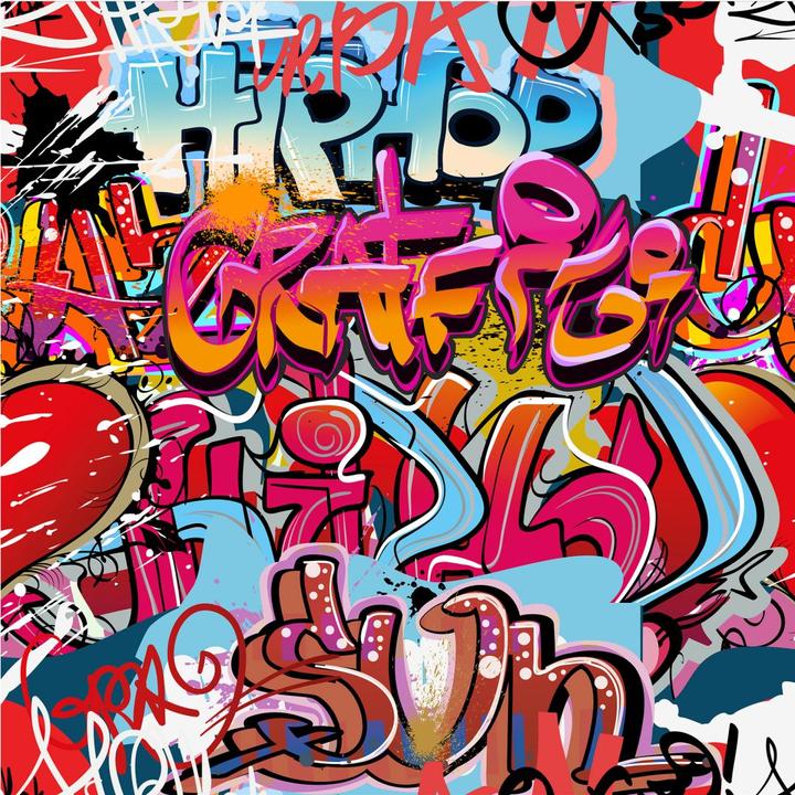 Produktbild Trenddeko Graffiti Hip Hop (288 x 260 cm)